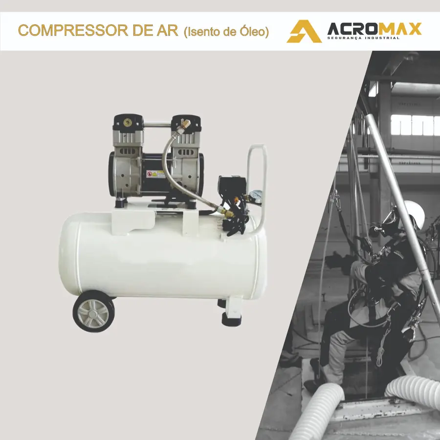 Compressor de ar isento de óleo