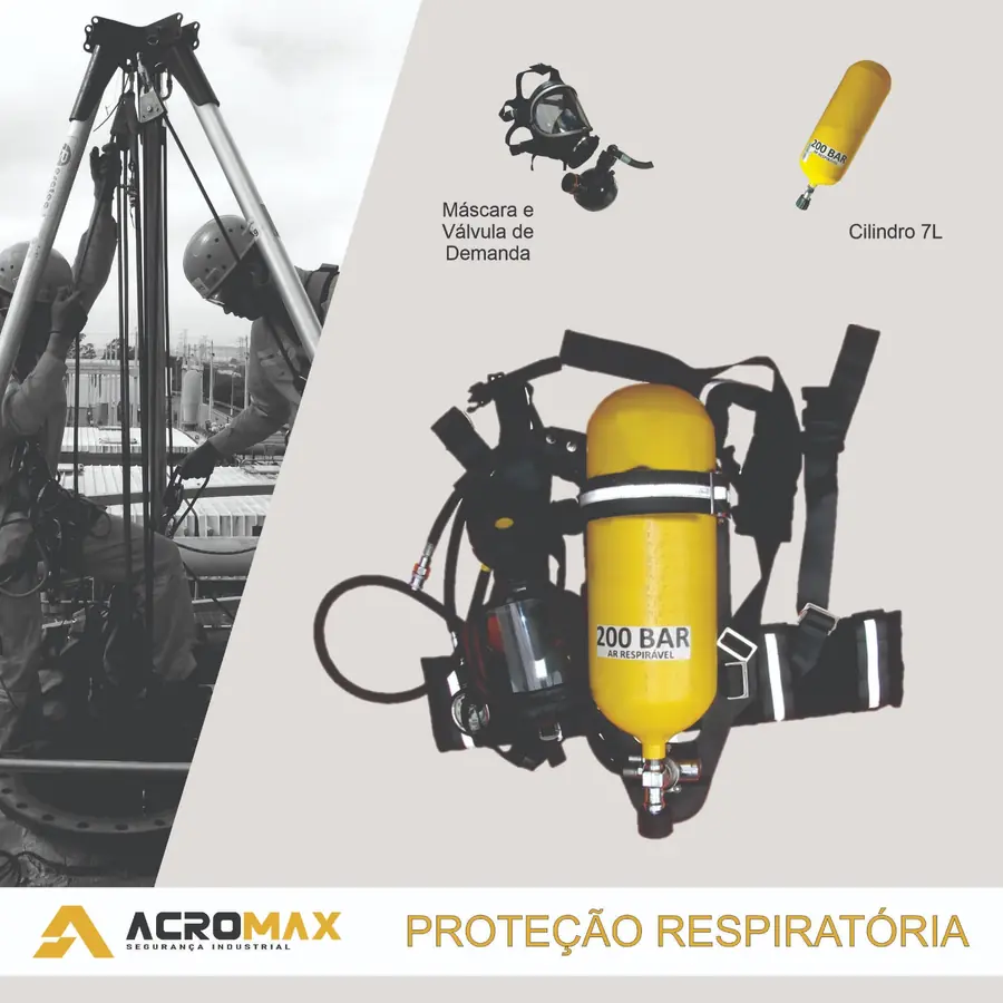 Equipamento de proteção respiratória autônoma