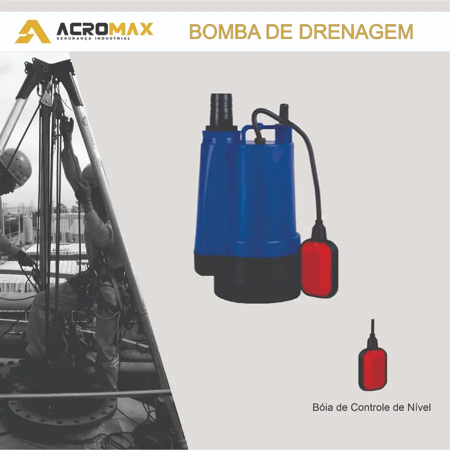 Bomba para drenagem submersível