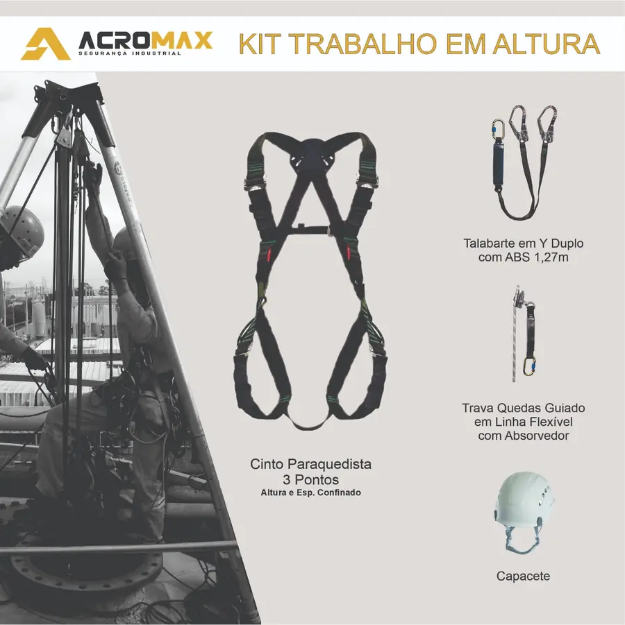 Kit de trabalho em altura Acromax